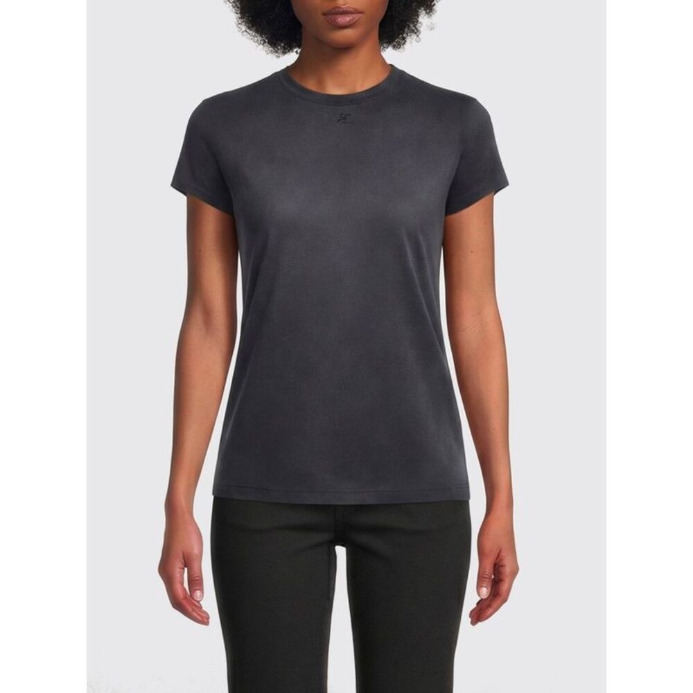 Courreges T-Shirt Woman Black